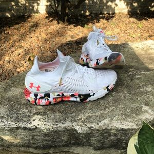 Under armour multi camo hovr running shoes